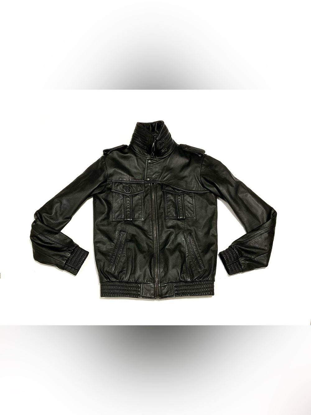 Public School Genuine Leather Jacket